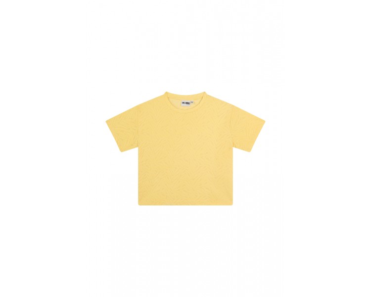SOMEONE : T-shirt à manches courtes jaune