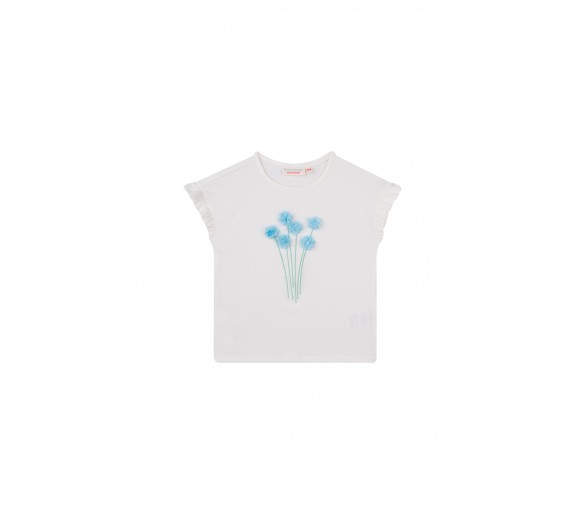 SOMEONE : T-shirt à manches courtes ecru