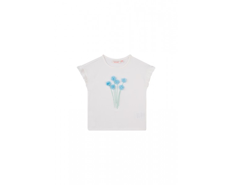 SOMEONE : T-shirt à manches courtes ecru