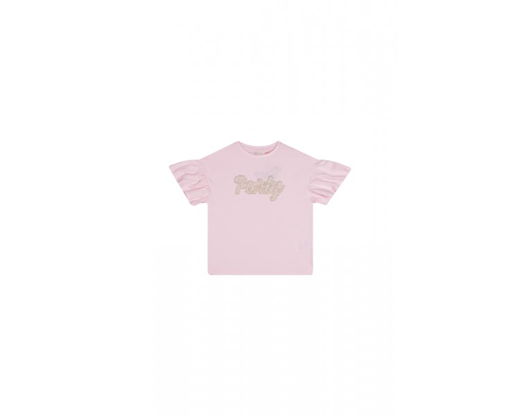 SOMEONE : T-shirt korte mouwen zacht roze