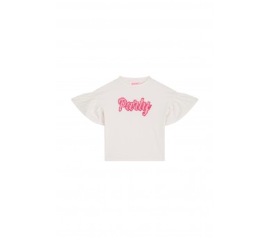 SOMEONE : T-shirt korte mouwen ecru