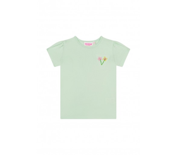 SOMEONE : T-shirt korte mouwen zachte munt