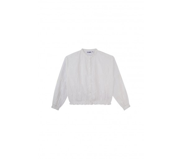 SOMEONE : chemise à manches longues ecru