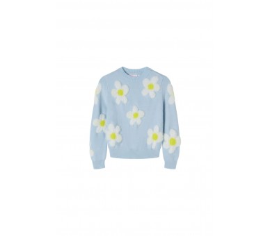 SOMEONE : Portez des manches longues bleu clair