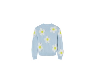 SOMEONE : Portez des manches longues bleu clair