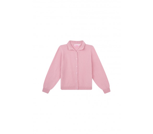 SOMEONE : gilet à manches longues rose clair