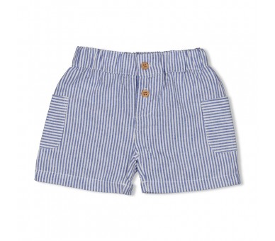 FEETJE : Short streep chambray - Seaside Happiness