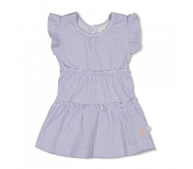 FEETJE : Robe à rayures froissées k/m - Sea La Vie