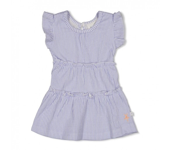 FEETJE : Jurk crinkle streep k/m - Sea La Vie Lave