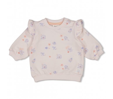 FEETJE : Sweater AOP relaxed fit - Sea La Vie l.Ro