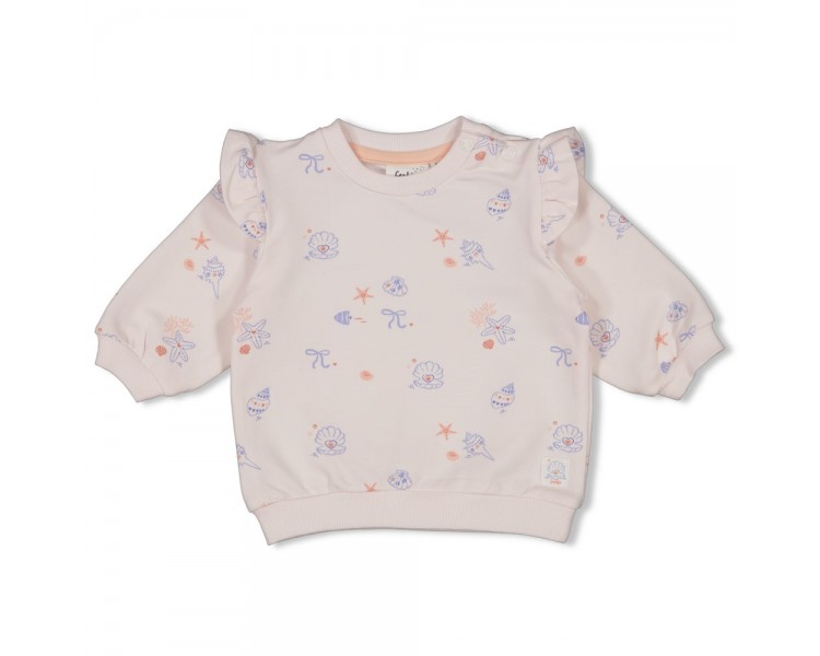 FEETJE : Sweater AOP relaxed fit - Sea La Vie l.Ro