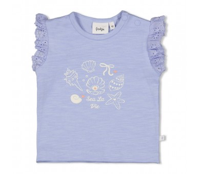 FEETJE : T-shirt - Sea La Vie Lavendel
