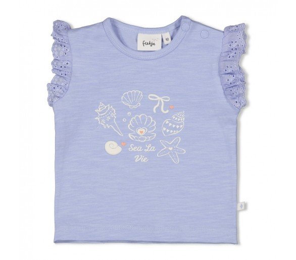 FEETJE : T-shirt - Sea La Vie Lavendel