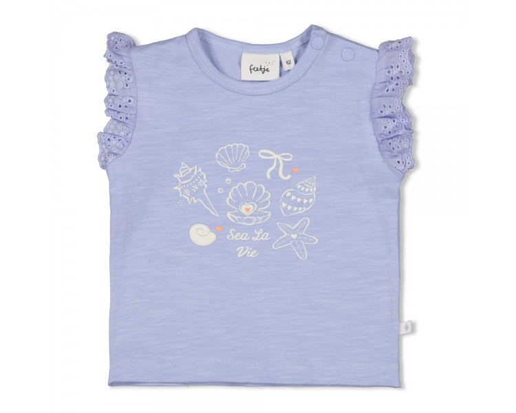 FEETJE : T-shirt - Sea La Vie Lavande