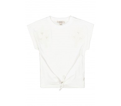 GARCIA : T-shirt met knoopje vooraan