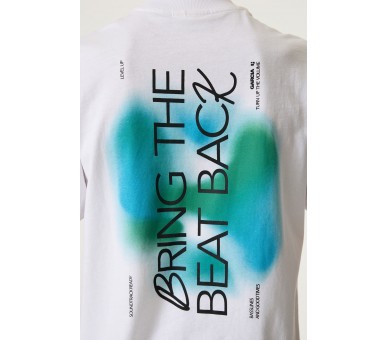 GARCIA : Nice t-shirt with print on the back