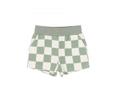 THE NEW : S_S Tee Aqua Gray AOP