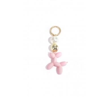 Balloon dog bag charm
