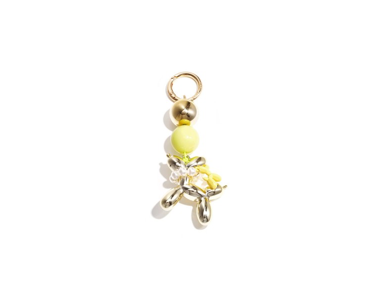 Cute balloon dog keychain