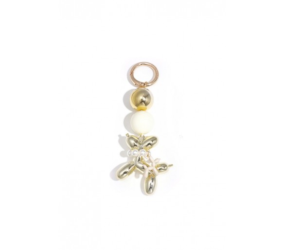 Cute balloon dog keychain