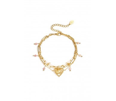 Triple bead bracelet