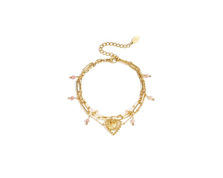 Triple bead bracelet