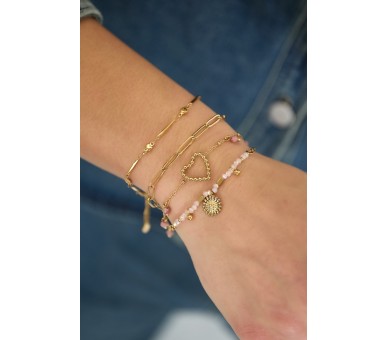 Triple bead bracelet