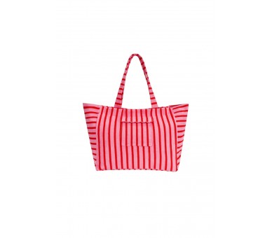 Striped shopping bags