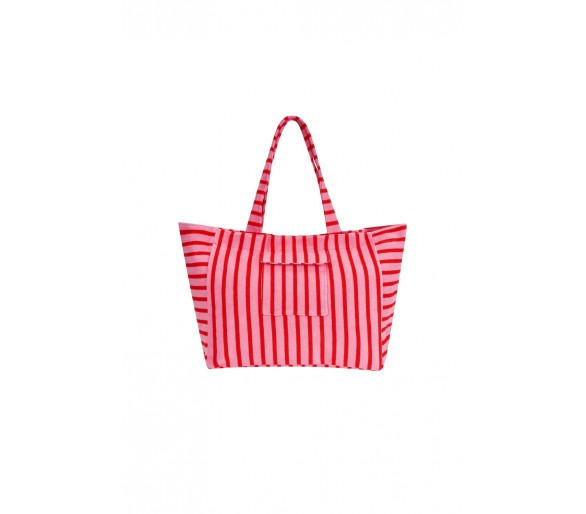 Striped shopping bags