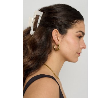 Hair clips with dots