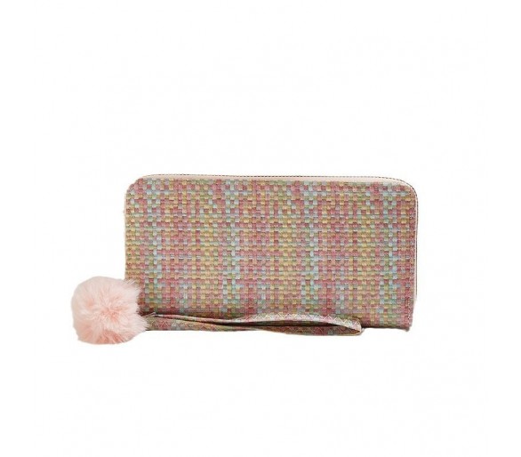 Wallet in a stylish green shade