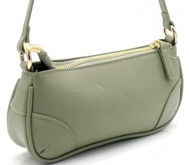 Cute little handbag with zipper and shoulder strap