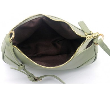 Cute little handbag with zipper and shoulder strap