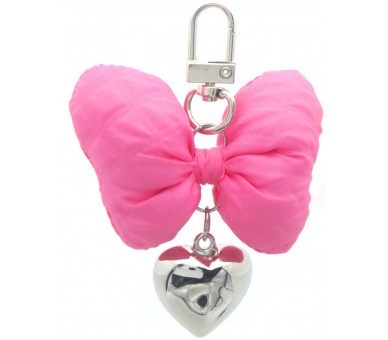 Keychain Heart - fuchsia