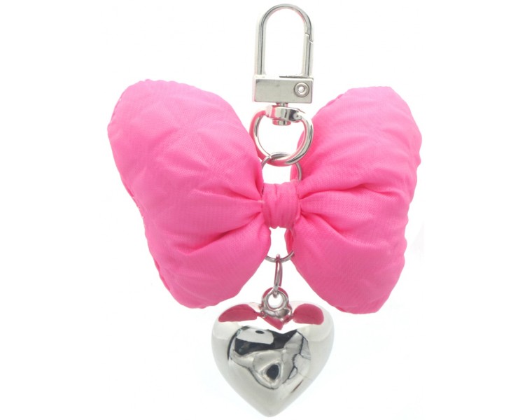 Keychain Heart - fuchsia