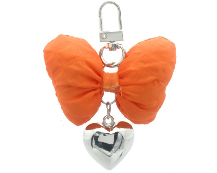 Keychain Heart - orange