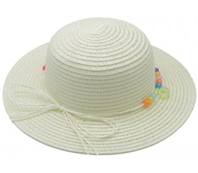 Super cute children's hat with beads