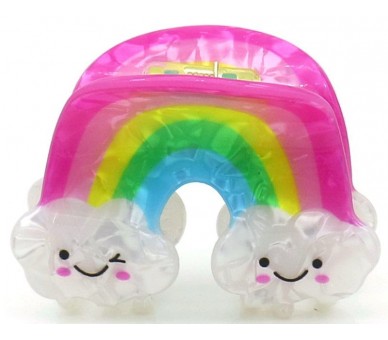 Hair Claw 5cm Rainbow