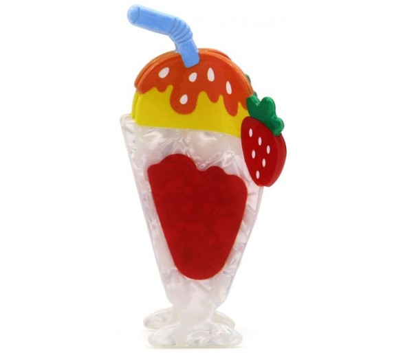 Hair Claw 9cm Cocktail