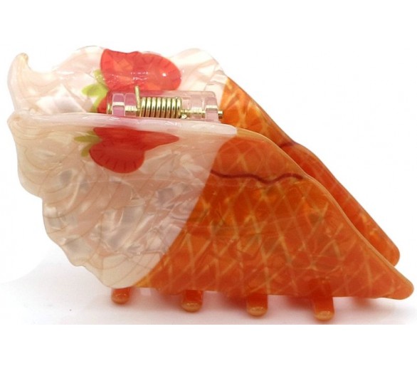 Hair Claw 8cm Icecream