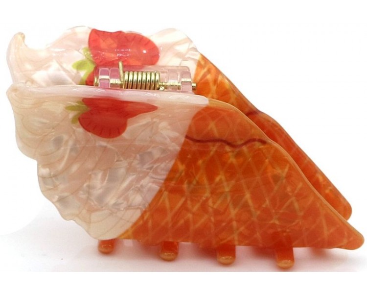 Hair Claw 8cm Icecream