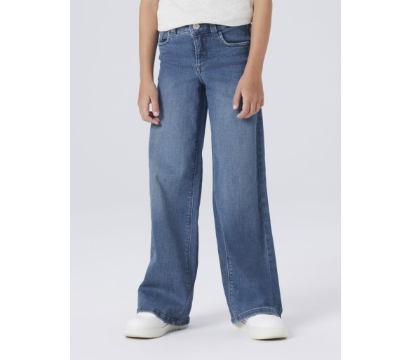 NAME IT : Top super soft wide jeans