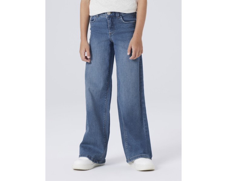 NAME IT : Top jean large souple