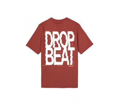 GARCIA : Top t-shirt with print on the back