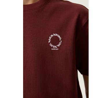 GARCIA : T-shirt haut avec imprimé au dos