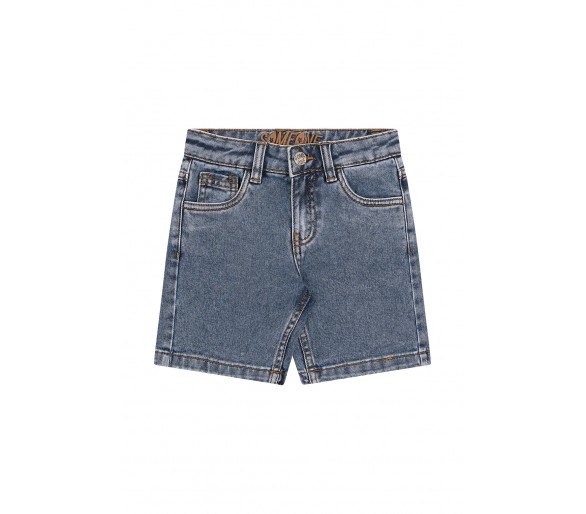 SOMEONE : short en jean jean bleu