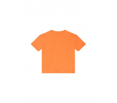 SOMEONE : T-shirt korte mouwen helder oranje