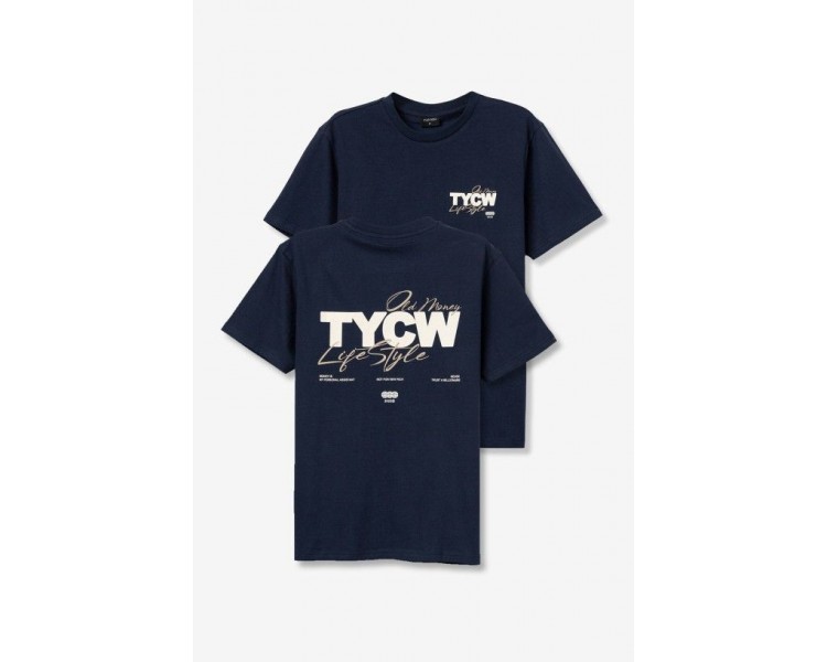 TIFFOSI: Short-sleeved T-shirt in Twilight B