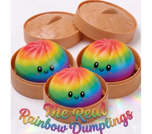 Squishy Dumpling Rainbow