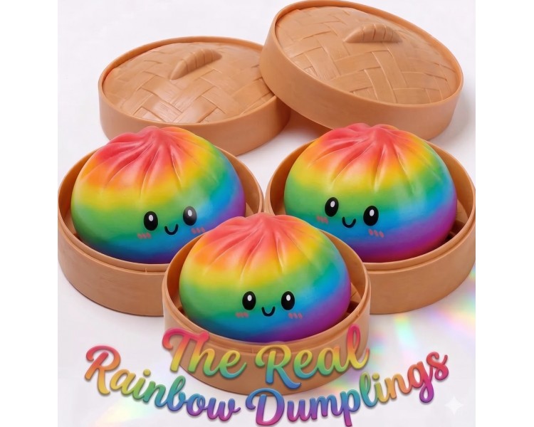 Squishy Dumpling Rainbow